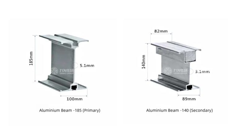 Aluminium Beam -140 185 (Secondary)（primary）-GOWE