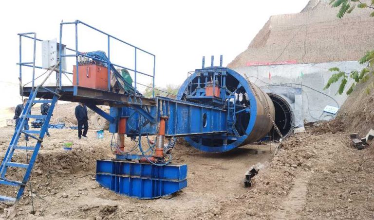 GOWE Tunnel Equipments Hydraulic Needle Beam Full-Circle Trolley